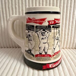 1926 World Series St. Louis Cardinals vs. New York Yankees Beer Stein Mug